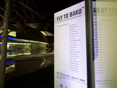 05 marzo 2013 - Inaugurazione Fly to Baku, Elenco degli artisti
